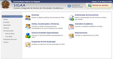 Acesso ao SIGAA - Correção de e-mail