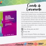 Convite - Lançamento do Livro:  "Por uma educação emancipatória: lutas e resistências em defesa das infâncias"
