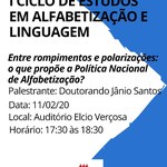 Grupo de pesquisa realizará Ciclo de Estudos em Alfabetização e Linguagem