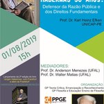 PPGE promove 1º Colóquio de Teoria Crítica, Filosofia e Educação