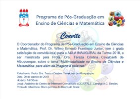 Convite para Aula Inaugural