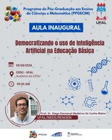 Convite para Aula Inaugural do PPGECIM - 2026