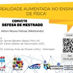 Convite para defesa de Ailton Moura