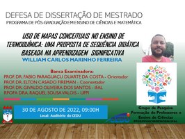 Convite para defesa de William Carlos Marinho Ferreira