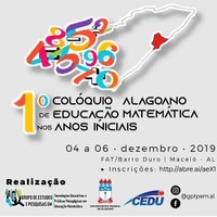 GPTPEM promove 1º Colóquio Alagoano de Educação Matemática nos Anos Iniciais