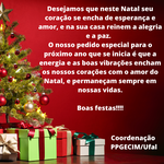Mensagem de Boas Festas!!!