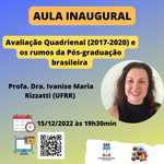 PPGECIM convida a todos para Aula Inaugural de 2022