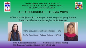 PPGECIM convida a todos para Aula Inaugural de 2023