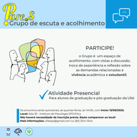 Serviço de Psicologia Aplicada (SPA) cria grupo de escuta e acolhimento para estudantes de graduação e pós-graduação da Ufal.